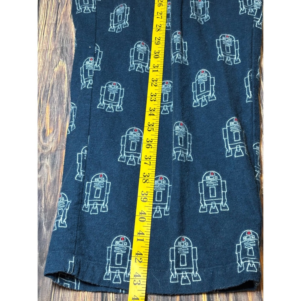 Star Wars Pajama Pants Mens 2XL Blue R2D2 Lounge Sleepwear Disney Store - Picture 4 of 11